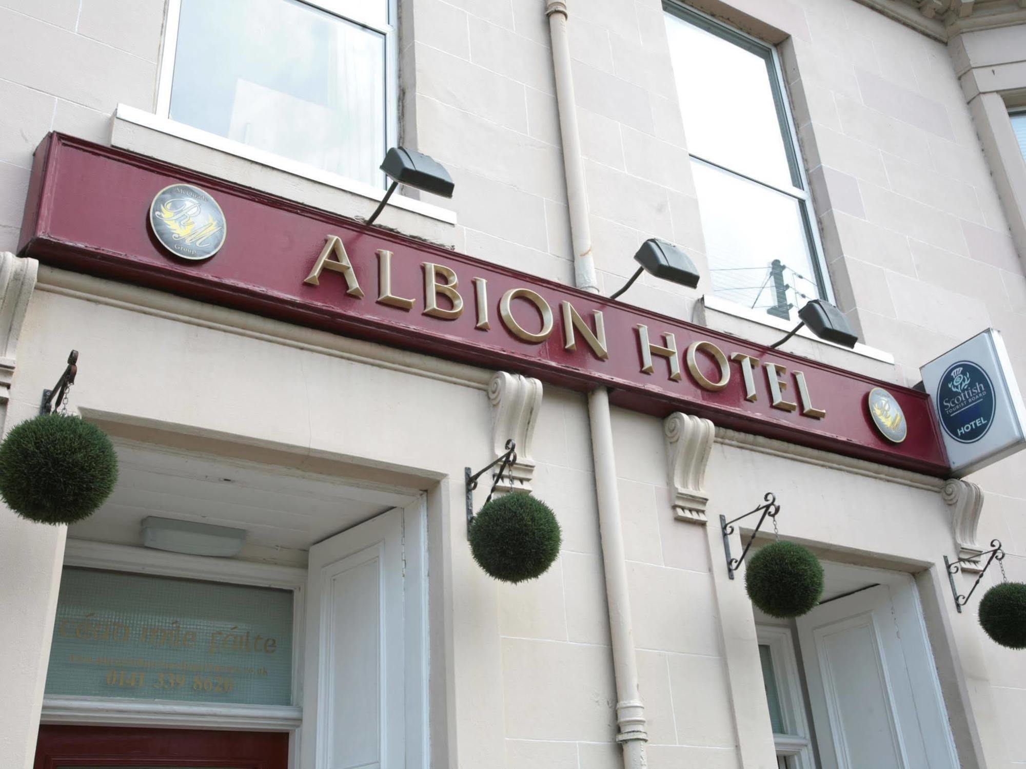 Albion Hotel Glasgow Kültér fotó